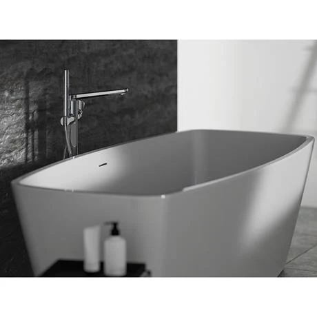 Ideal Standard Adapto 1700 x 800mm Freestanding Double Ended Bath with Clicker Waste - T465701 6 Ideal Standard Adapto 1700 x 800mm Freestanding Double Ended Bath with Clicker Waste - T465701 - Image 4