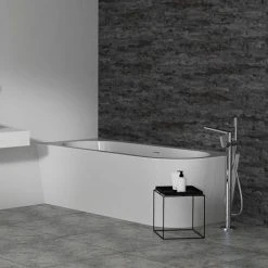 Ideal Standard Adapto 1780 x 780mm Double Ended Corner Bath with Clicker Waste -Bathroom Baths Shop T466101 D1 460