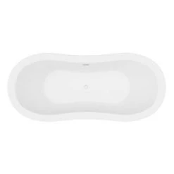 Trafalgar Grey 1685 x 745 Double Ended Slipper Roll Top Bath 11 Trafalgar Grey 1685 x 745 Double Ended Slipper Roll Top Bath -Bathroom Baths Shop TGRY1685 n d3 460