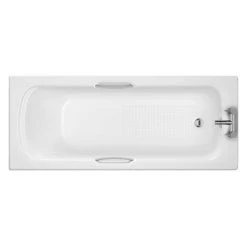 Trojan Granada II 2TH Acrylic Anti-Slip Bath with Twin Grip