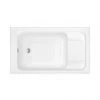 Trojan Kent 1220 Single Ended Acrylic Anti-Slip Bath with Seat 1 Trojan Kent 1220 Single Ended Acrylic Anti-Slip Bath with Seat -Bathroom Baths Shop Trojan Kent 1220 Single Ended Acrylic Bath p