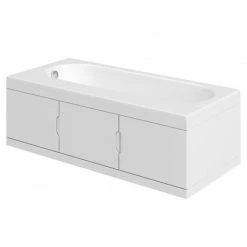 Trojan Repono 1675mm Single Ended Bath + Storage Panels