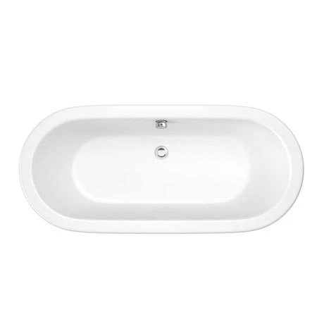 Trojan 1695 x 755mm Inset Double Ended Oval Bath - B0441 3 Trojan 1695 x 755mm Inset Double Ended Oval Bath - B0441