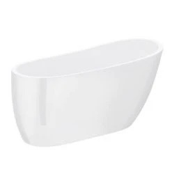 Toreno 1520 Small Modern Slipper Free Standing Bath 11 Toreno 1520 Small Modern Slipper Free Standing Bath -Bathroom Baths Shop Turin Small Modern Slipper Free Standing Bath d2 460