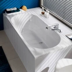 Villeroy and Boch O.novo 1800 x 800mm Double Ended Rectangular Bath