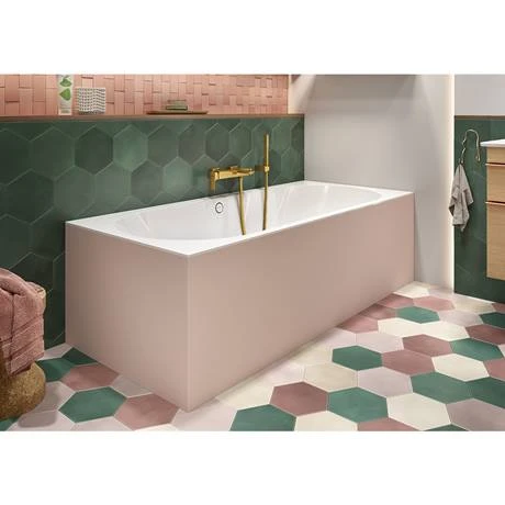 Villeroy and Boch Oberon 2.0 1800 x 800mm Double Ended Rectangular Bath 4 Villeroy and Boch Oberon 2.0 1800 x 800mm Double Ended Rectangular Bath - Image 2