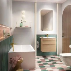 Villeroy and Boch Oberon 2.0 1800 x 800mm Double Ended Rectangular Bath 12 Villeroy and Boch Oberon 2.0 1800 x 800mm Double Ended Rectangular Bath -Bathroom Baths Shop UBQ170OBR2DV01 D3 460