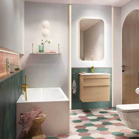 Villeroy and Boch Oberon 2.0 1800 x 800mm Double Ended Rectangular Bath 7 Villeroy and Boch Oberon 2.0 1800 x 800mm Double Ended Rectangular Bath - Image 5