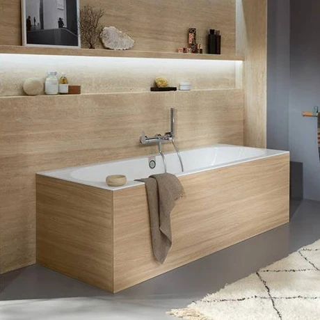 Villeroy and Boch Oberon 2.0 1800 x 800mm Double Ended Rectangular Bath 3 Villeroy and Boch Oberon 2.0 1800 x 800mm Double Ended Rectangular Bath