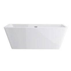 Valencia 1615 Square Modern Freestanding Bath 7 Valencia 1615 Square Modern Freestanding Bath -Bathroom Baths Shop Valencia 1615 Square Modern Freestanding Bath d1 460