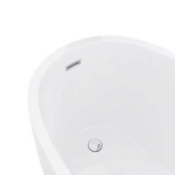 Vienna 1520 Small Modern Slipper Bath 9 Vienna 1520 Small Modern Slipper Bath -Bathroom Baths Shop Vienna 1520 Small Modern Slipper Bath d4 460