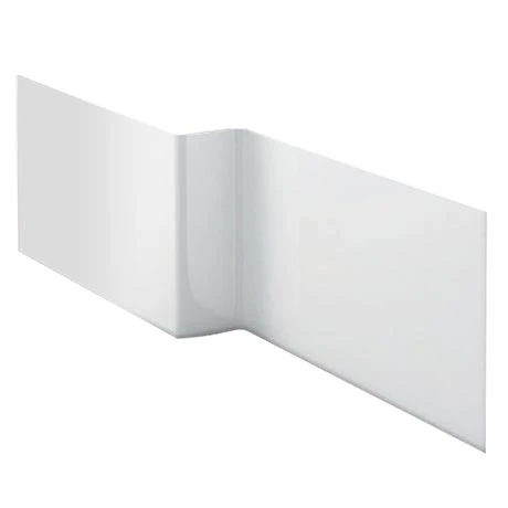 Milan Acrylic Square Offset Front Panel for 1700 L-Shaped Shower Baths 3 Milan Acrylic Square Offset Front Panel for 1700 L-Shaped Shower Baths