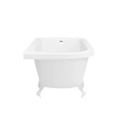 Appleby 1700 Roll Top Shower Bath + White Leg Set 13 Appleby 1700 Roll Top Shower Bath + White Leg Set -Bathroom Baths Shop WHTAP1700B n d3 460