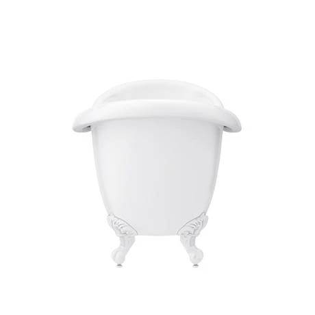 Earl 1750 Double Ended Roll Top Slipper Bath + White Leg Set 7 Earl 1750 Double Ended Roll Top Slipper Bath + White Leg Set - Image 5