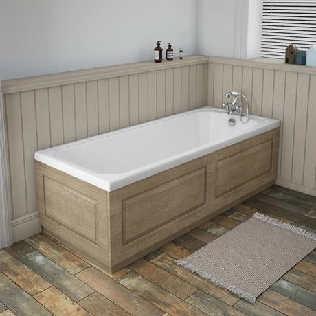 Bathroom Baths Shop -Bathroom Baths Shop Trojan Art Deco 5mm 1700 x 700mm Single Ended Bath detail1 460